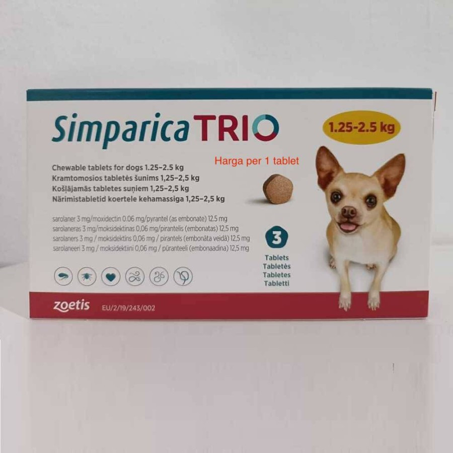 Simparica Trio Obat Kutu Anjing