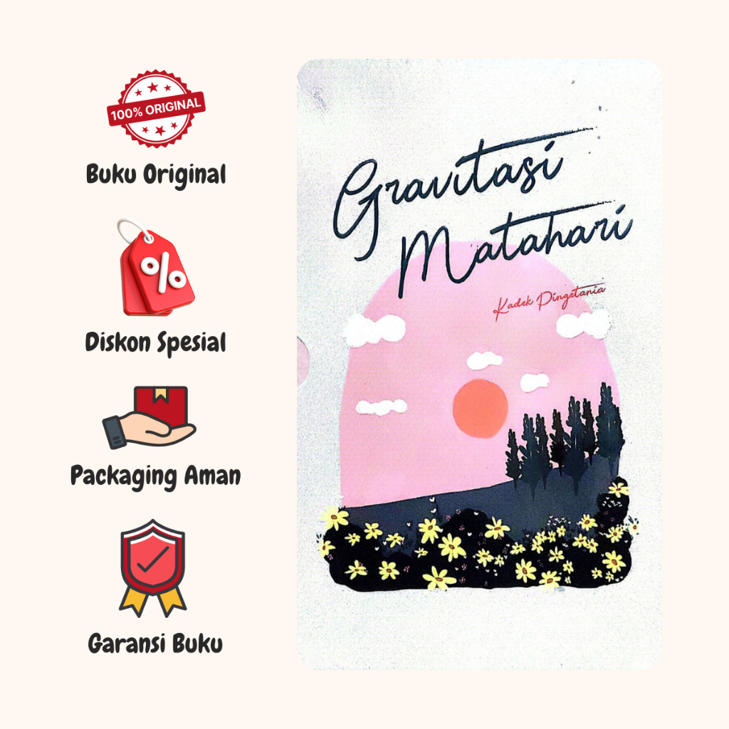 Buku Novel Gravitasi Matahari - Kadek Pingetania - Penerbit Butterflies Books - ORIGINAL