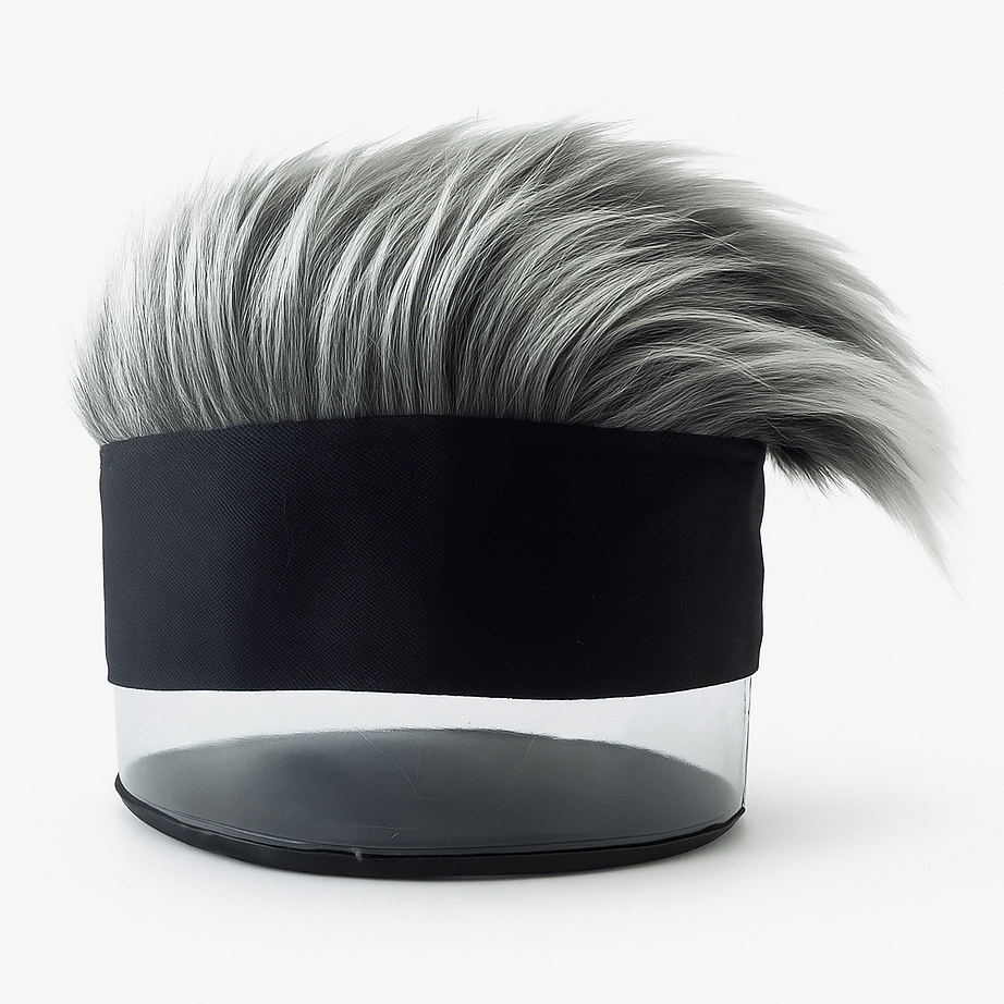 Topi Rambut Palsu Pria Warna Warni Wig Cap Dewasa (50-60cm) Indonesian HandiCrafts