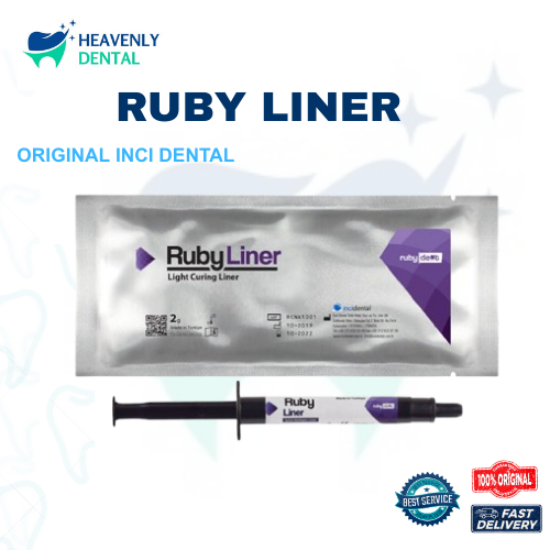 Ruby Liner Original Lightcuring | Ruby Liner Cavity Original Inci Dental