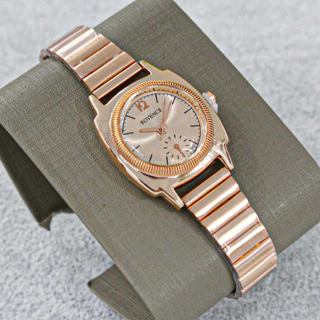 Jam Tangan Wanita ROVENCE Watch Fre Box Biasa Sf1232