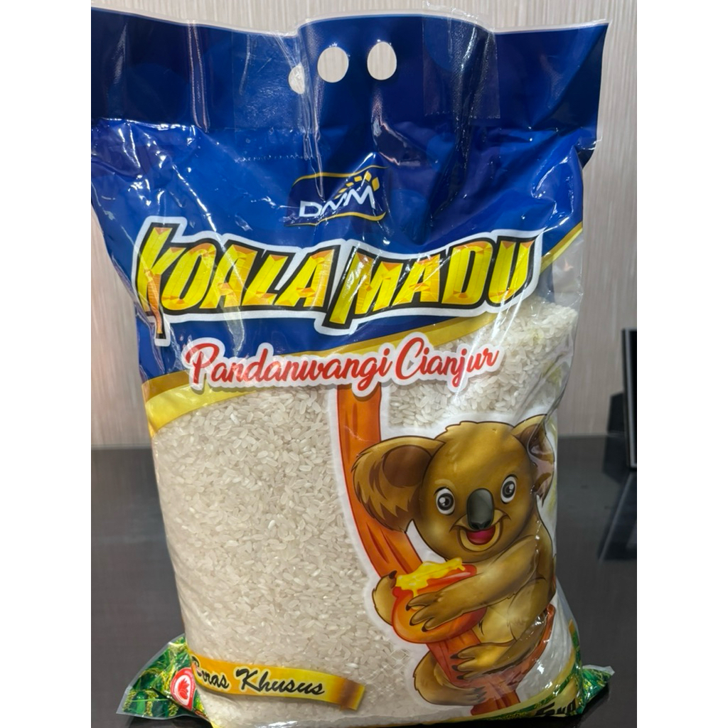 Beras Koala Madu Pandan Wangi Cianjur 5 kg