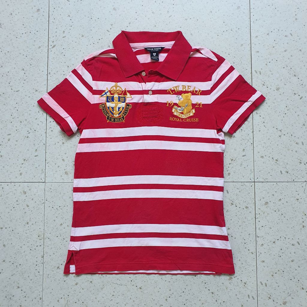 Baju Kaos Polo Teenie Weenie / Size S - LD 46 cm / Bekas - Second - Preloved