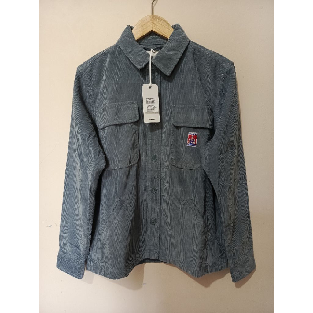 WRANGLER JACKET PRIA LENGAN PANJANG CURDUROY ORIGINAL