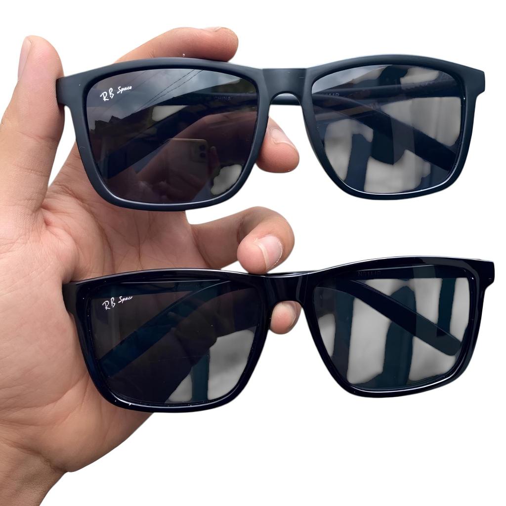 NS114 - Kacamata Hitam RB Space Pria Wanita – Kacamata Fashion Unisex Model Kotak