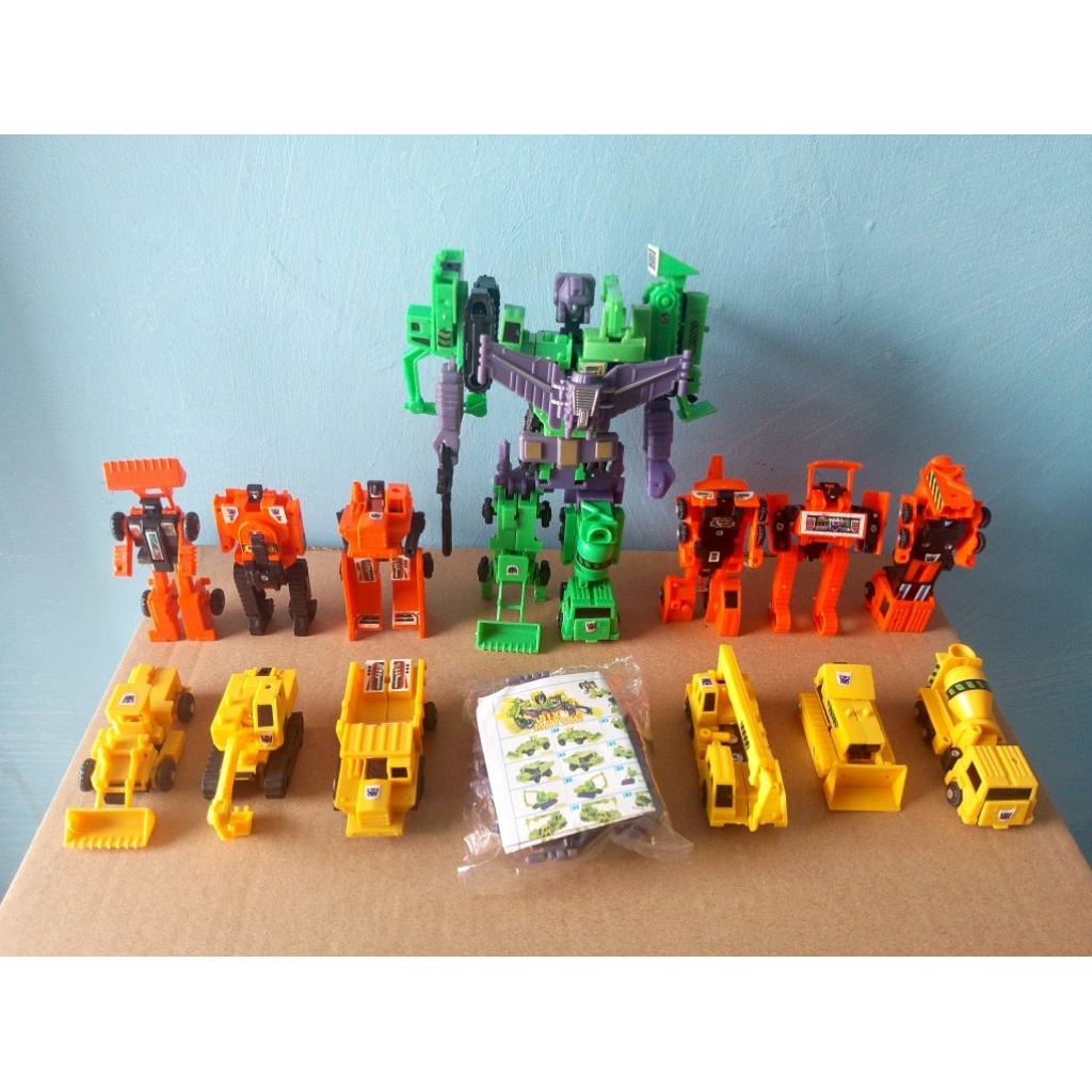 Transformers Combiner Devastator G1 Robot Botleg Jadul Vintage