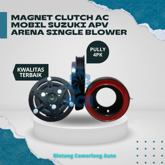 MAGNET CLUTCH AC Mobil Suzuki APV Arena Dengan AC Single Blower