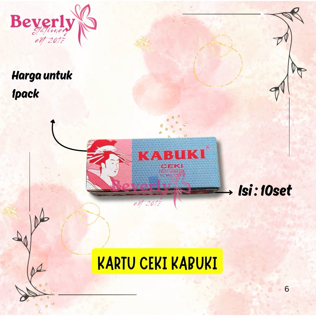 KARTU CEKI KABUKI - PACK