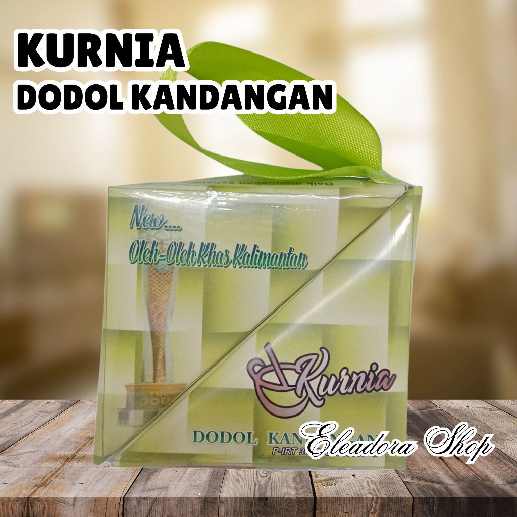 Dodol Kandangan Kurnia Kemasan Ketupat - Oleh oleh Khas Kalimantan Selatan