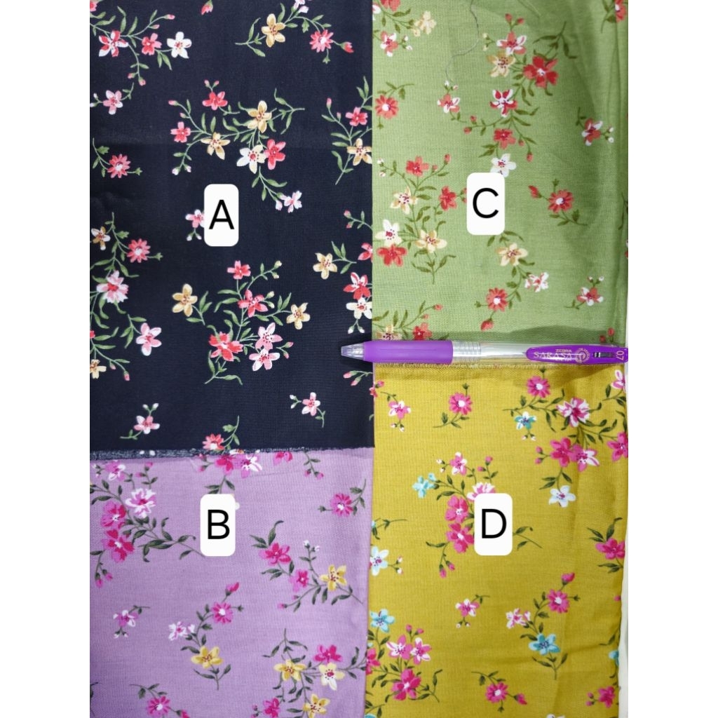 KAIN BAHAN KATUN JEPANG TOKAI SENKO ORIGINAL PREMIUM HARGA PER SETENGAH MTR