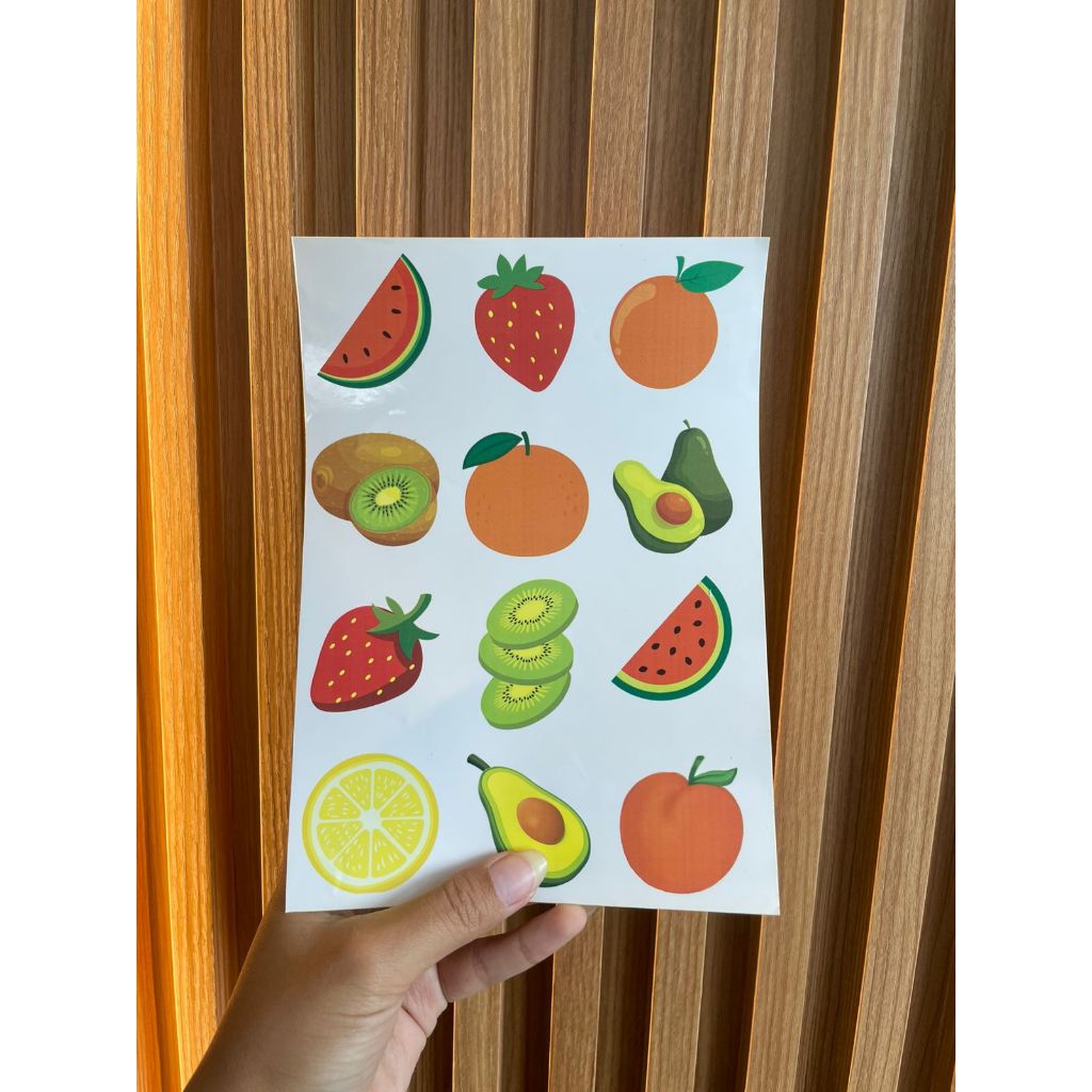 [KawaiiLab] Sticker Buah Gemes for Decorating Book