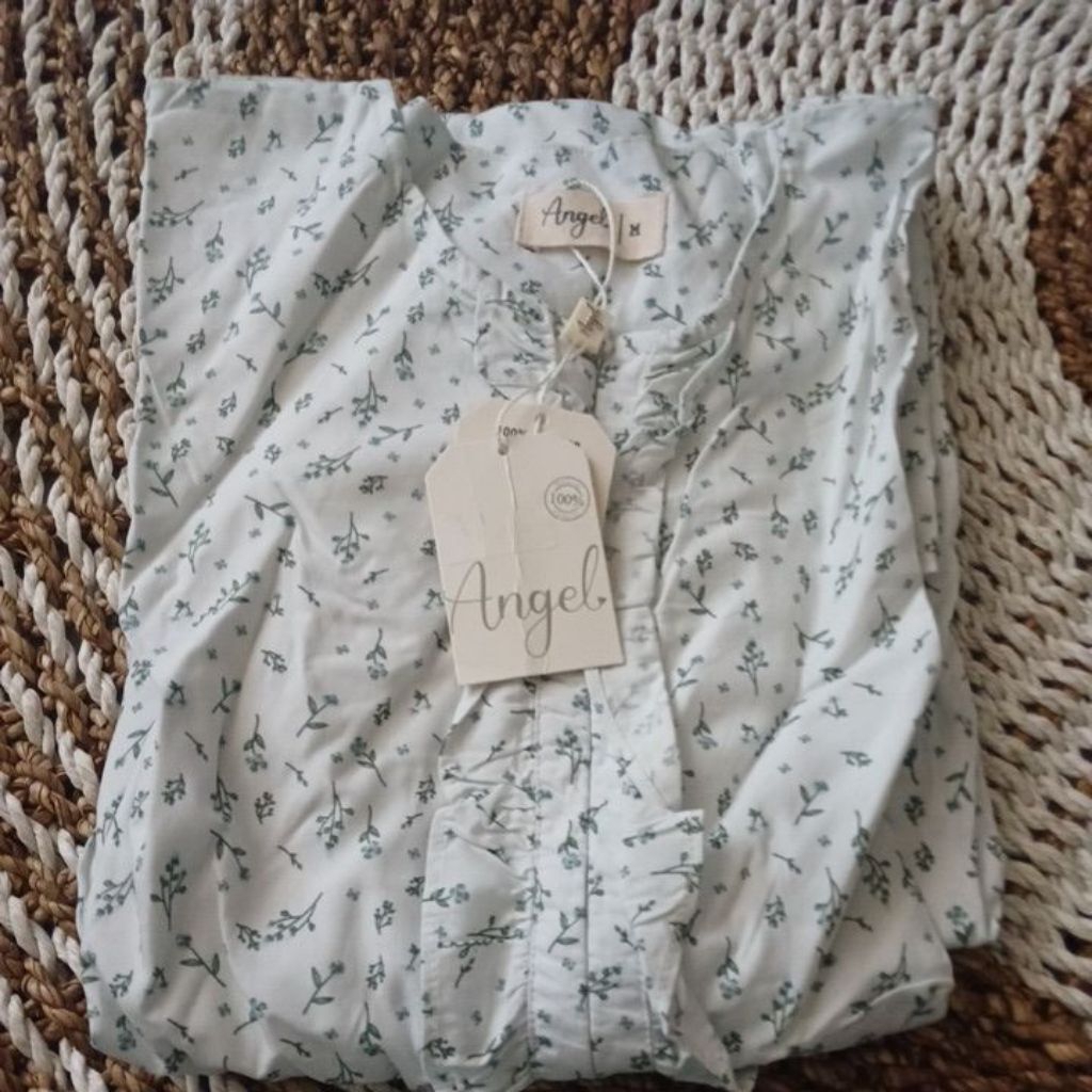 Sarah Dress Brunera white sz M by Atelier Angelina