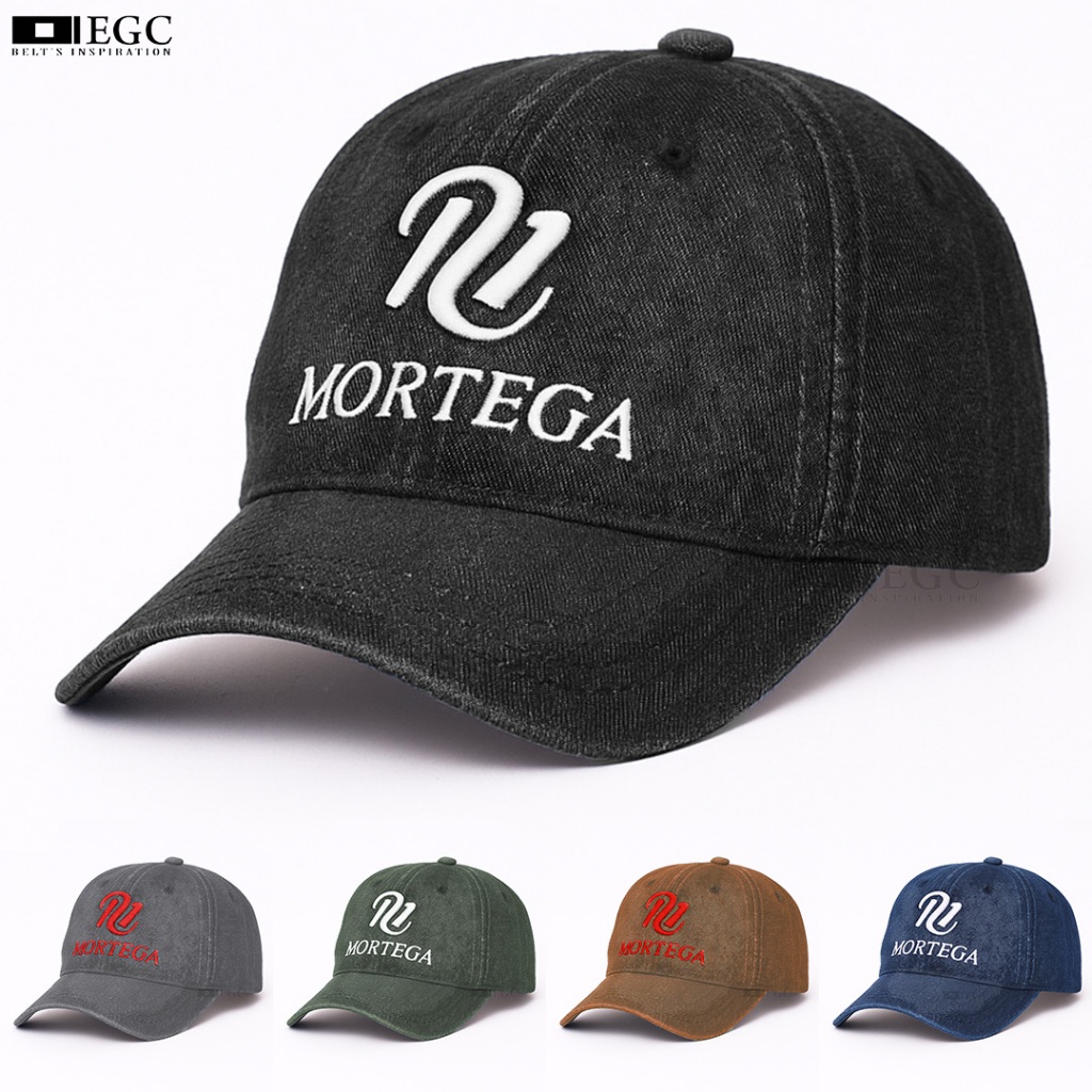 TERBARU TOPI BASEBALL LOGO MORTEGA/TOPI BASEBALL PRIA DAN WANITA /TOPI BASEBALL DENIM - TPI-100