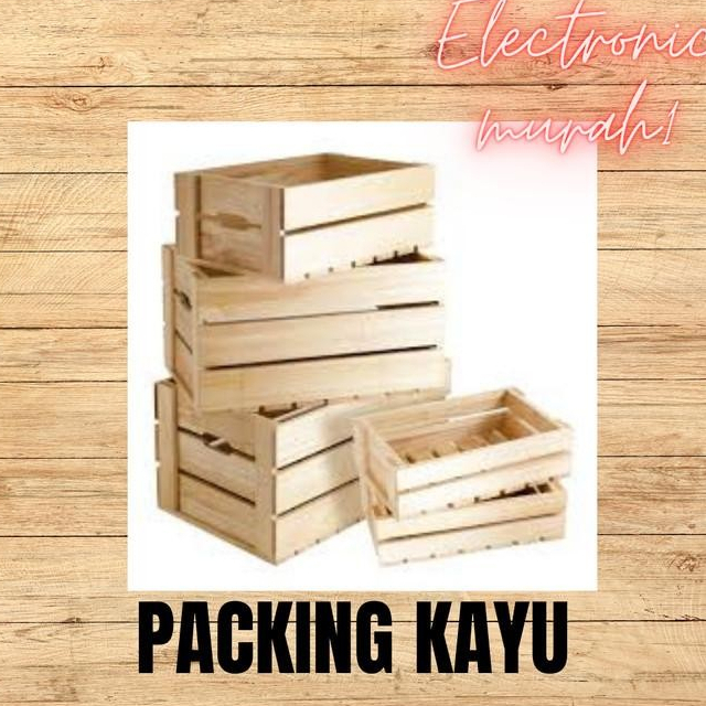PACKING KAYU UNTUK LED 50INCH