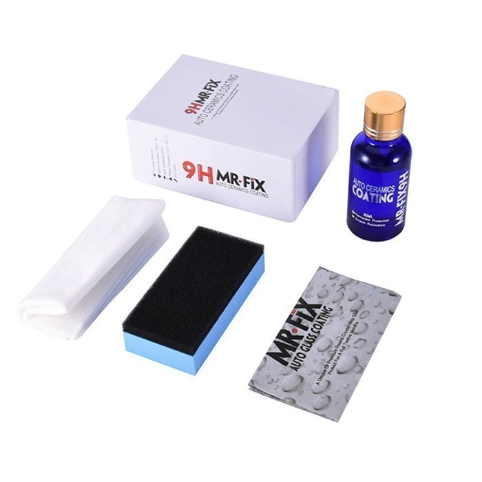 Termurah Nano Ceramic Coating 9H Anti Gores Anti Air Mobil Motor Car NANO Ceramic Coating 9H MR FIX 