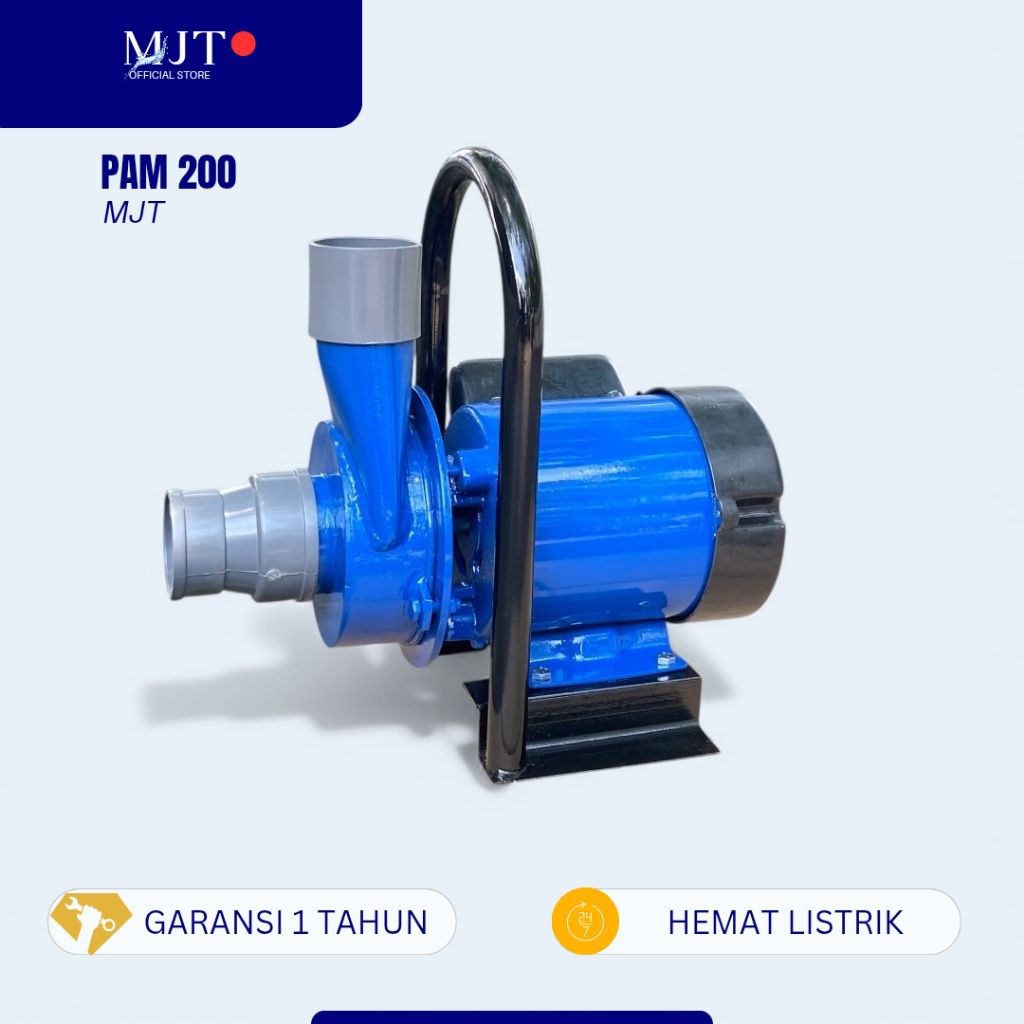 Pompa Air Modifikasi 1.5inch 200watt Sanyo Sirkulasi Kolam Ikan 24 Jam nonstop