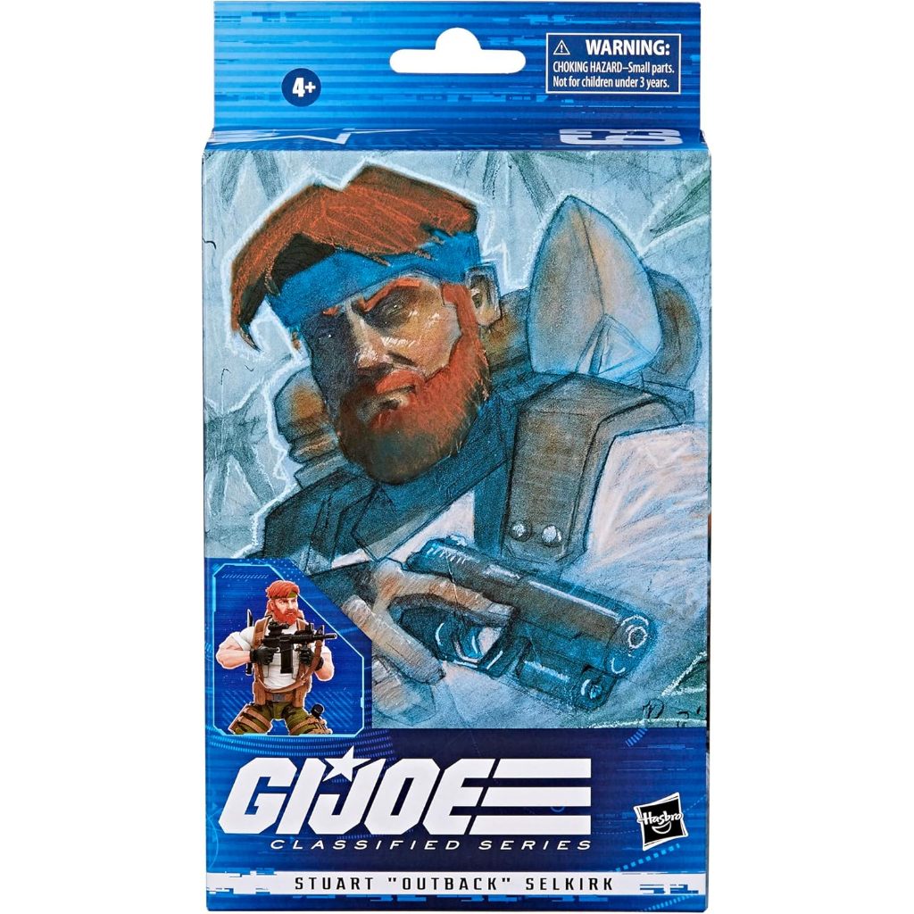 TERMURAH SERI RAHASIA G.I. JOE STUART OUTBACK SELKIRK ACTION FIGURE 63 MAINAN PREMIUM KOLEKSI DENGAN