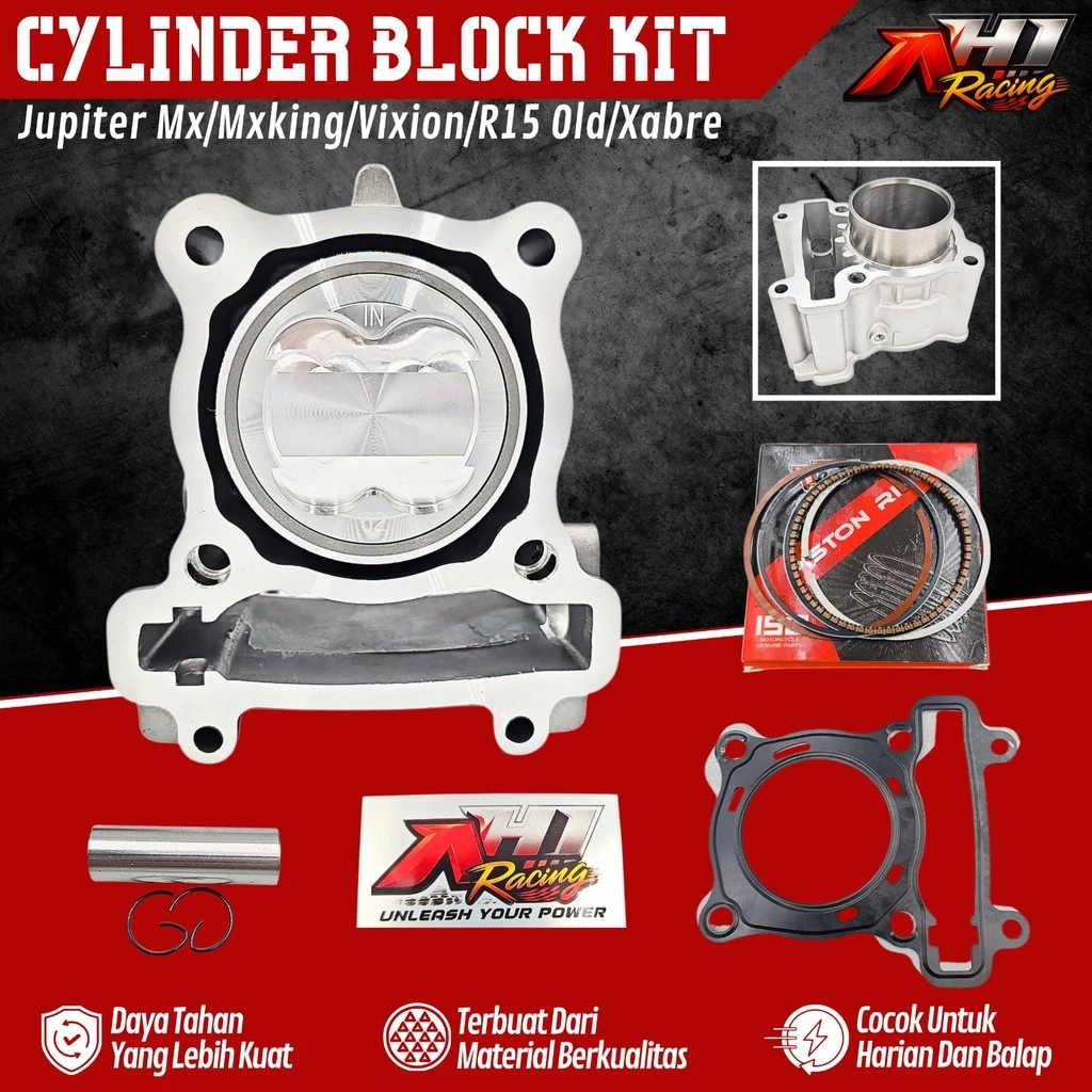 Boring Block Blok Seher Jupiter MXKing MX Old MX New  MX King Vixion Old Vixion New R15 Old V2 Bore 