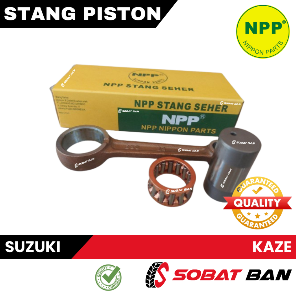 STANG PISTON SEHER SUZUKI SHOGUN KAZE BLITZ THUNDER 125 SHO 125 NPP