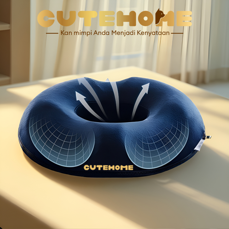 CUTEHOME Bantal Alas Duduk Kursi Kantor Bantal Kursi