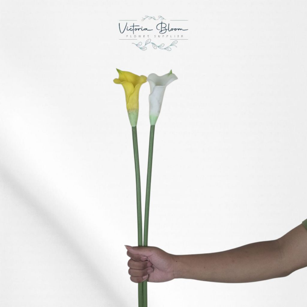 Calla Lily Bunga Artifical/Bunga Dekorasi/Bunga Hias/Bunga Plastik Grosir