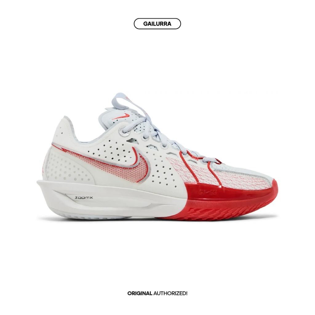 Nike Air Zoom GT Cut 3 EP White Picante Red Original