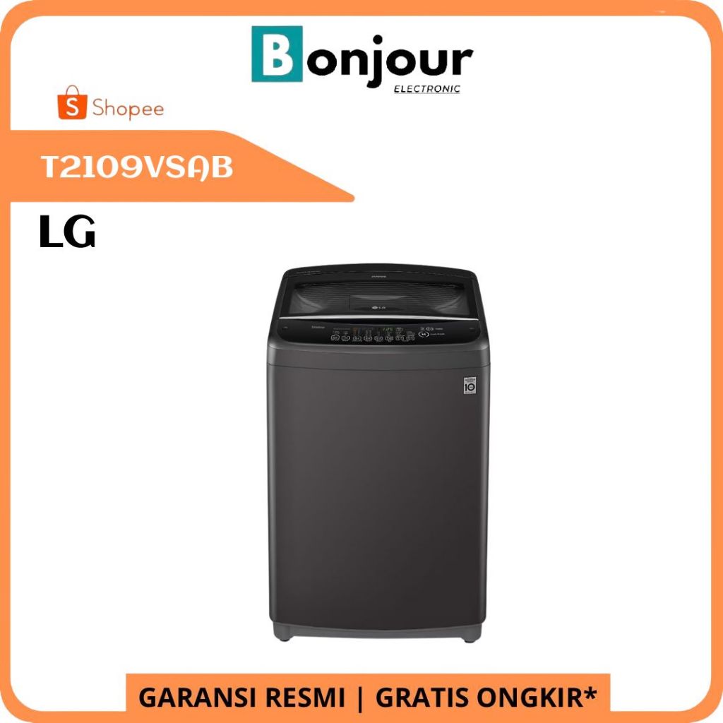 MESIN CUCI TOP LOADING 9KG LG T2109VSAB TOP LOADING LG 7KG T2109VSAB