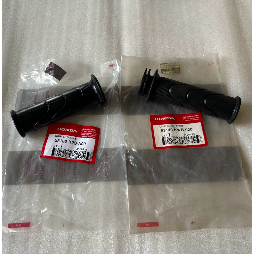 Karet Handgrip Honda Blade 110 Ori AHM 53140KWB920