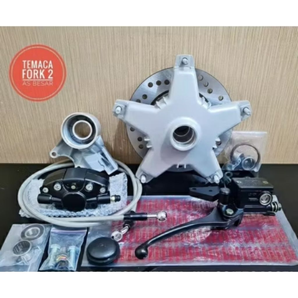 Cakram vespa Set TEMACA fork 2 as besar master atas exclusive excel spartan