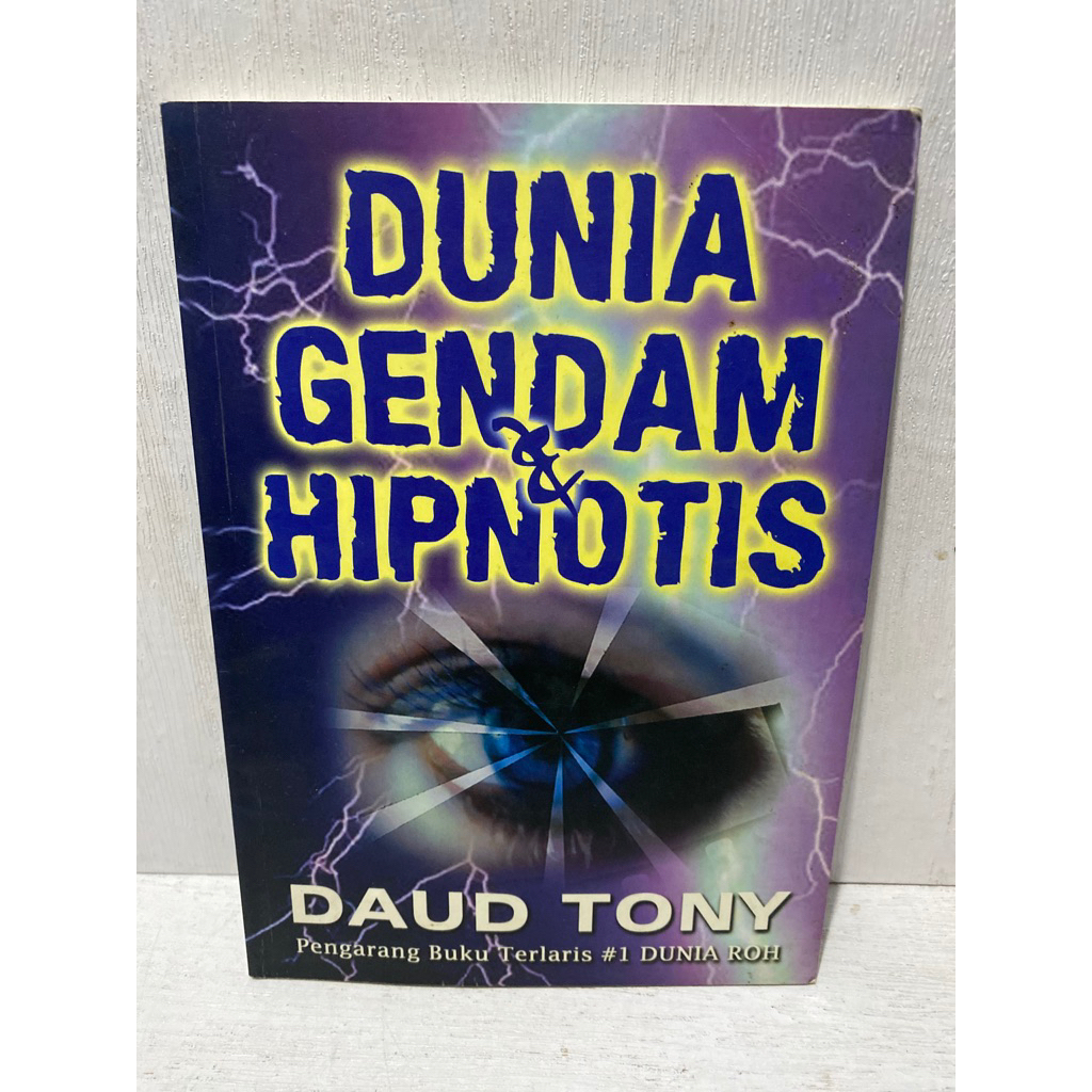 Buku Original DUNIA GENDAM & HIPNOTIS - DAUD TONY