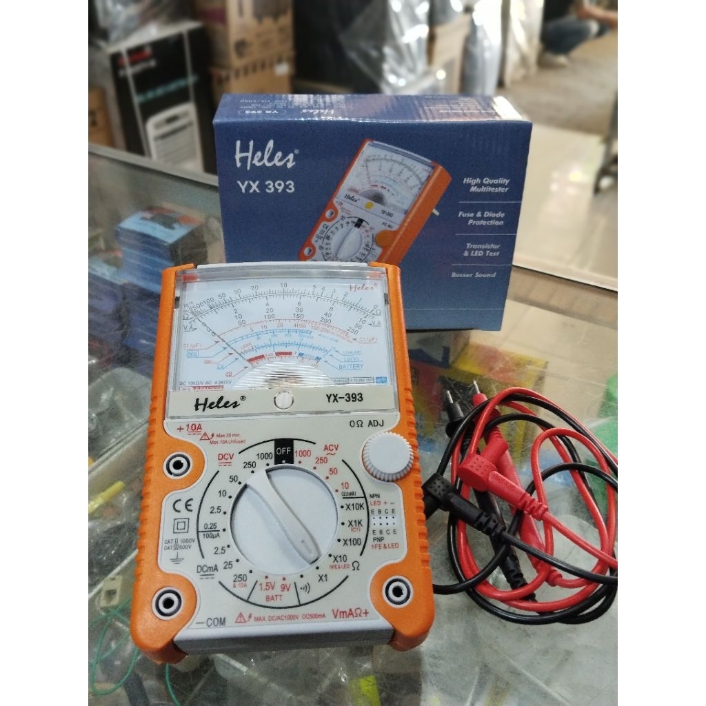 AVO METER ANALOG / AVO METER MULTITESTER HELES YX 393
