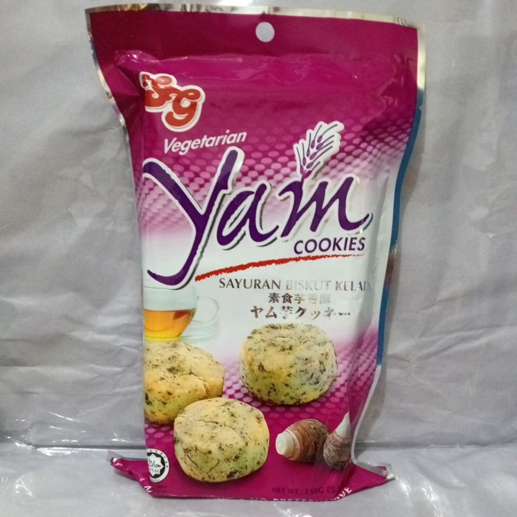 SG Yam Cookies Vegetarian 150g