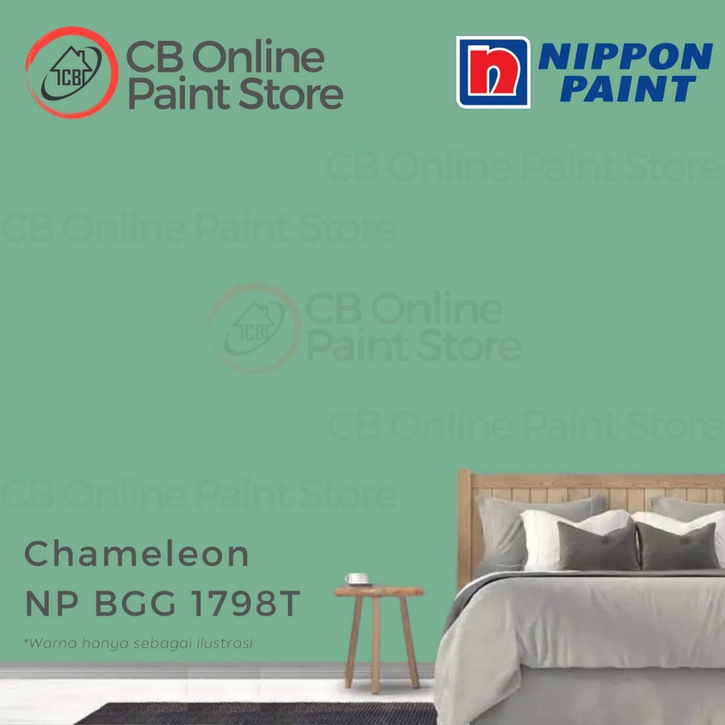 CAT TEMBOK NIPPON PAINT - CHAMELEON NPBGG1798T - PAIL