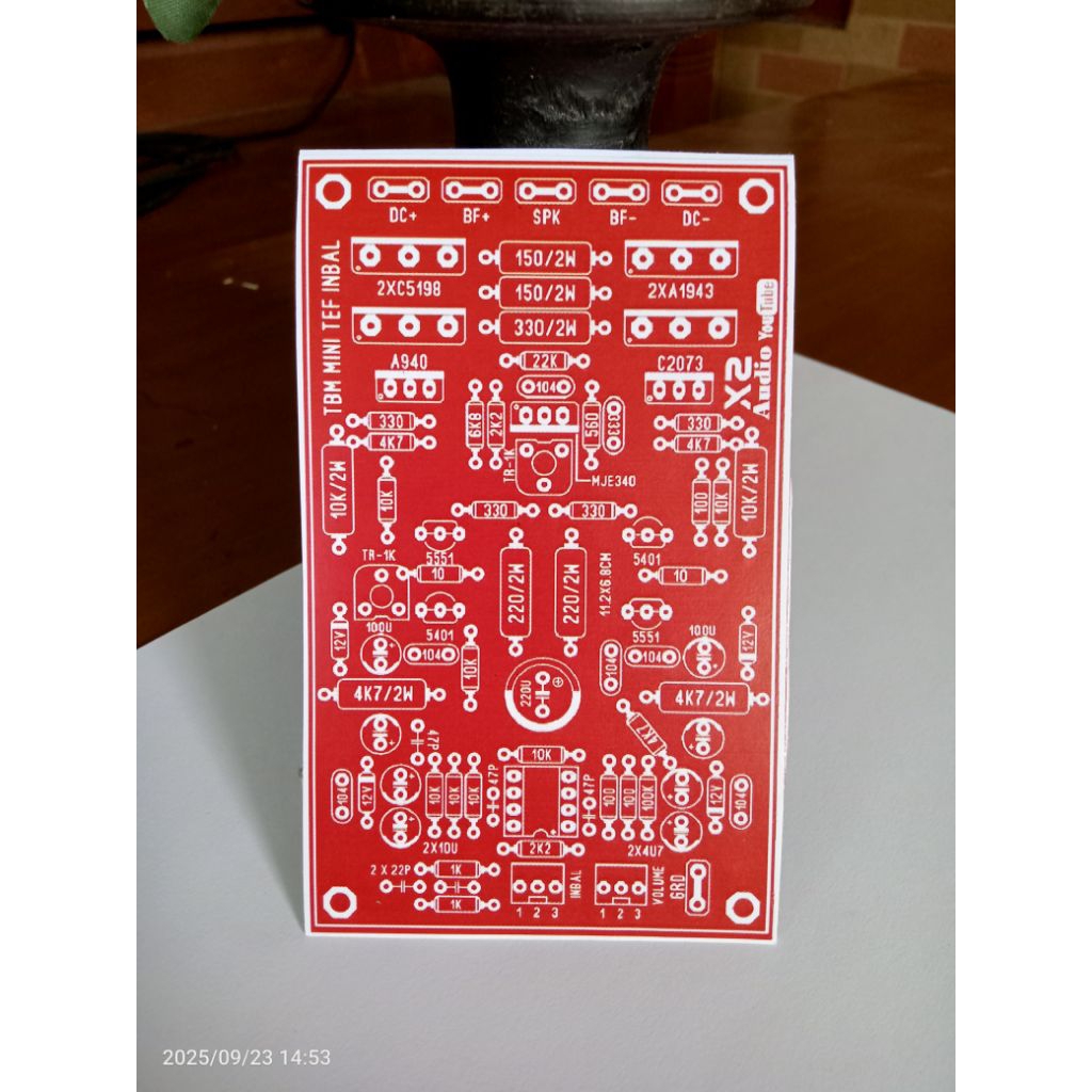 PCB driver tbm mini inbal