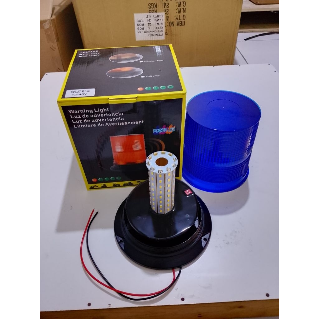 LAMPU WL 27 BLUE ( LED)