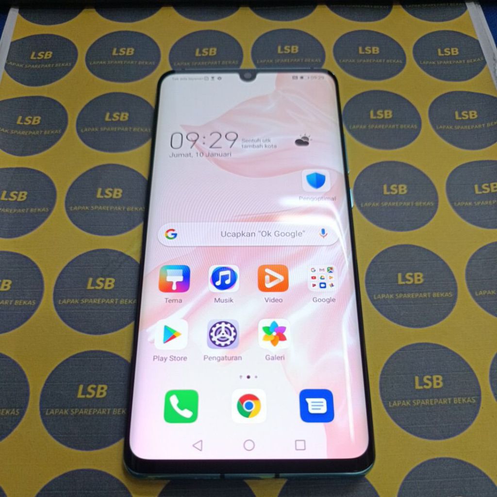 LCD FULLSET FRAME HUAWEI P30 PRO ORIGINAL BEKAS