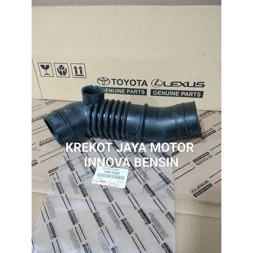 SELANG HAWA,SELANG UDARA TOYOTA KIJANG INNOVA BENSIN HITAM ORI