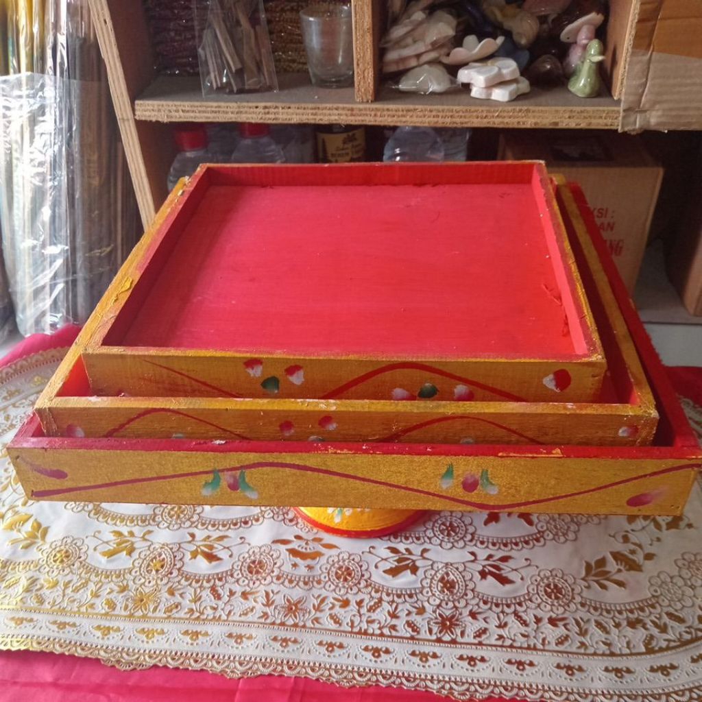 lampid bokor kayu diameter 30,35 dan 40 cm