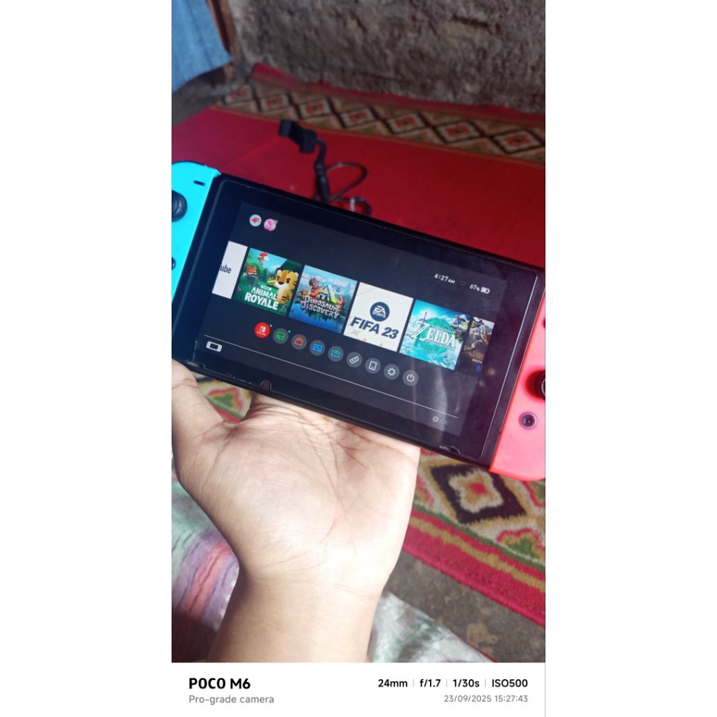 nitendo switch second