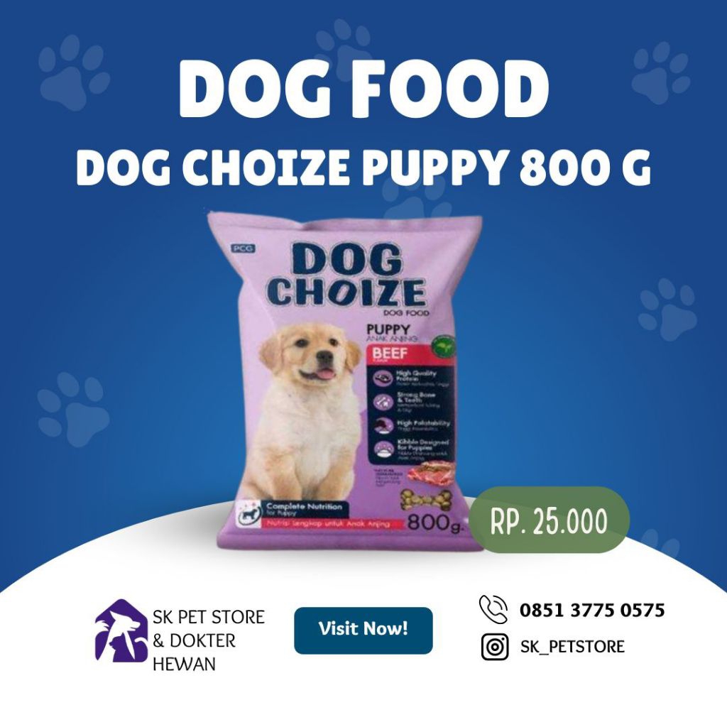 Dog Choize Puppy 800 Gram
