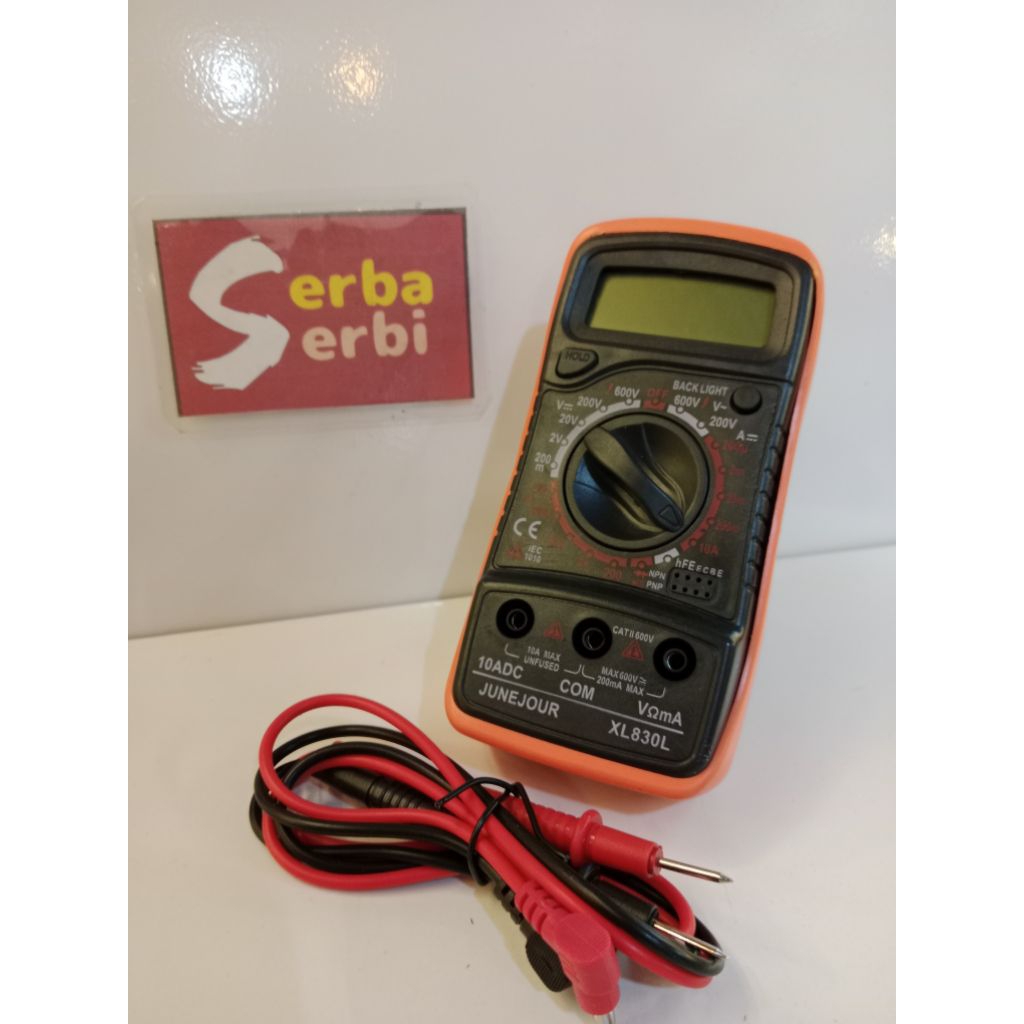 (DUDUKAN+DIGITAL MULTI TESTER) Multi tester meter digital