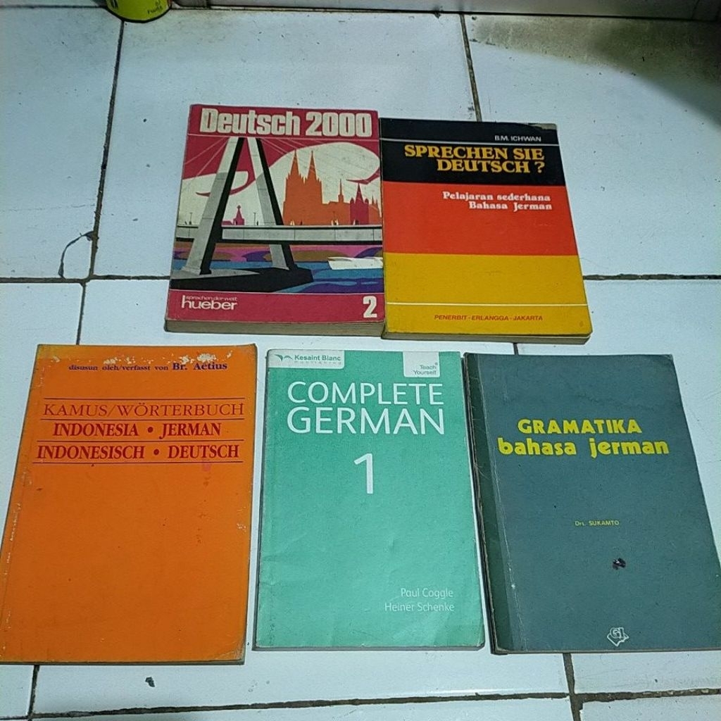 ORIGINAL COMPLETE GERMAN 1 / Deutsch 2000 2 / Sprechen sie deutsch  Pelajaran sederhana bahasa Jerma