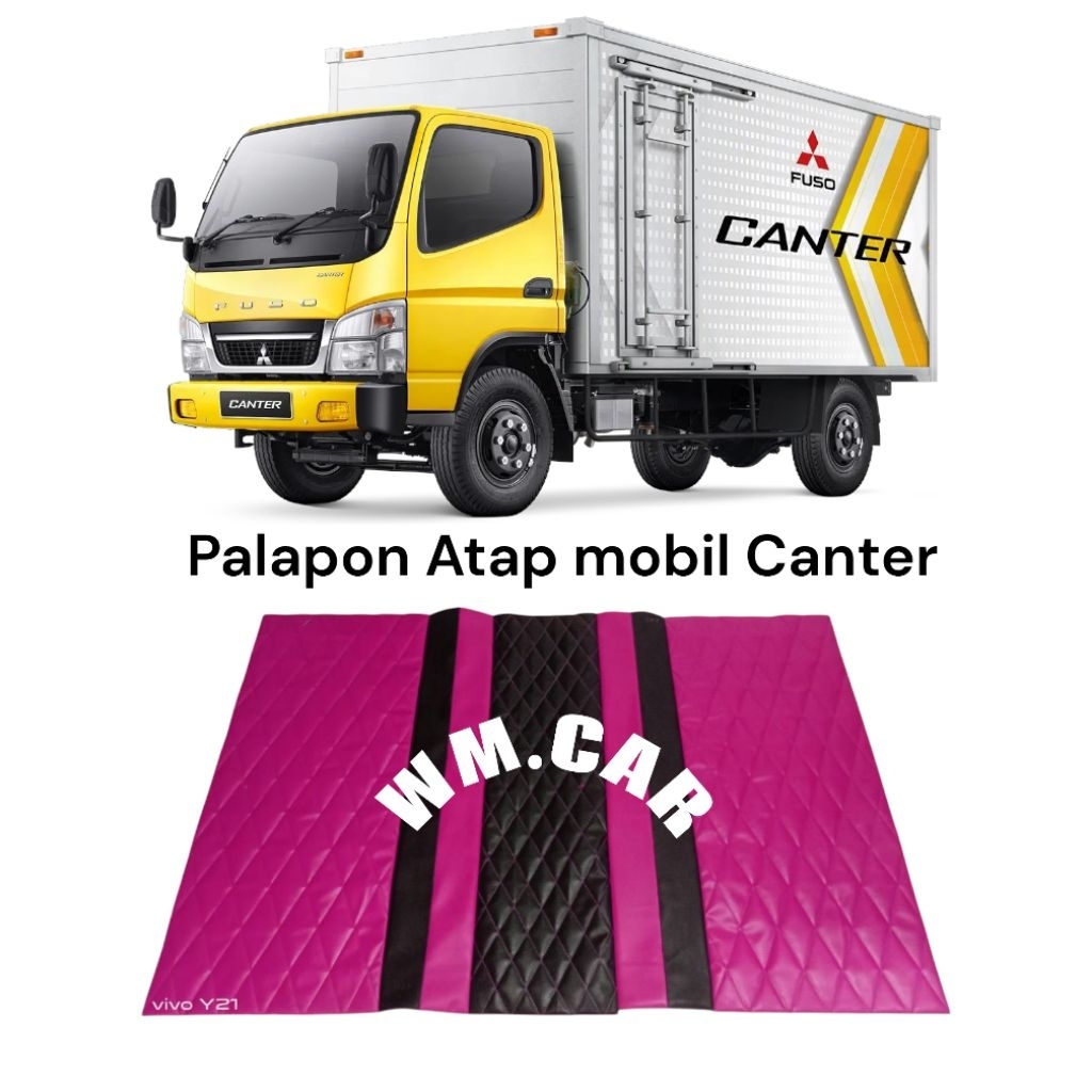 pelapon atap mobil canter