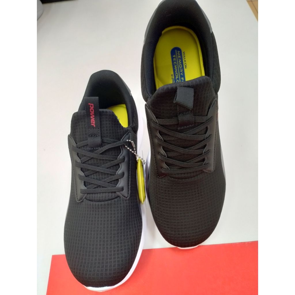 sepatu sneaker running pria power bata ori