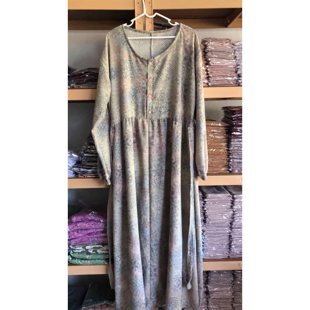 DRESS ABSTRAK - Gamis Panjang