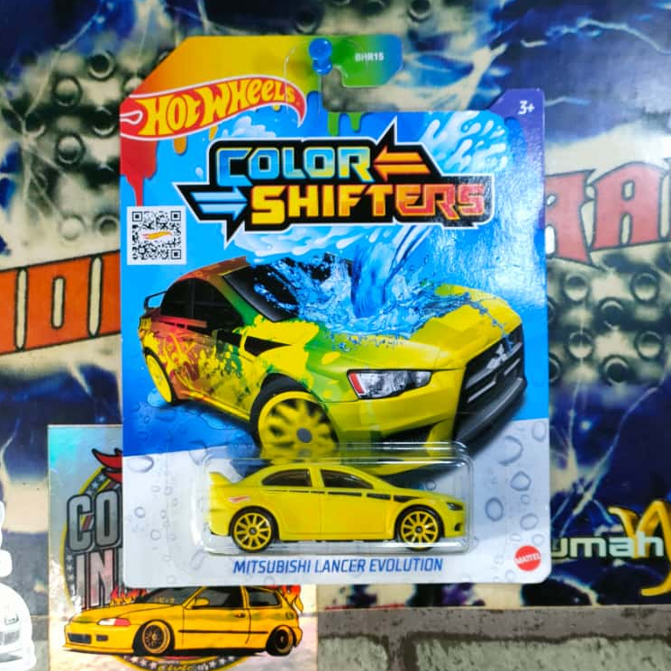 DIECAST HOT  WHEELS MITSHUBITSHI LACER EVOLUTION COLLECTOR