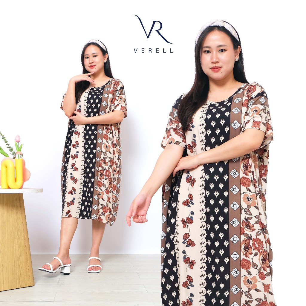 daster kekinian terbaru remaja lengan pendek selutut rayon premium tebal ST