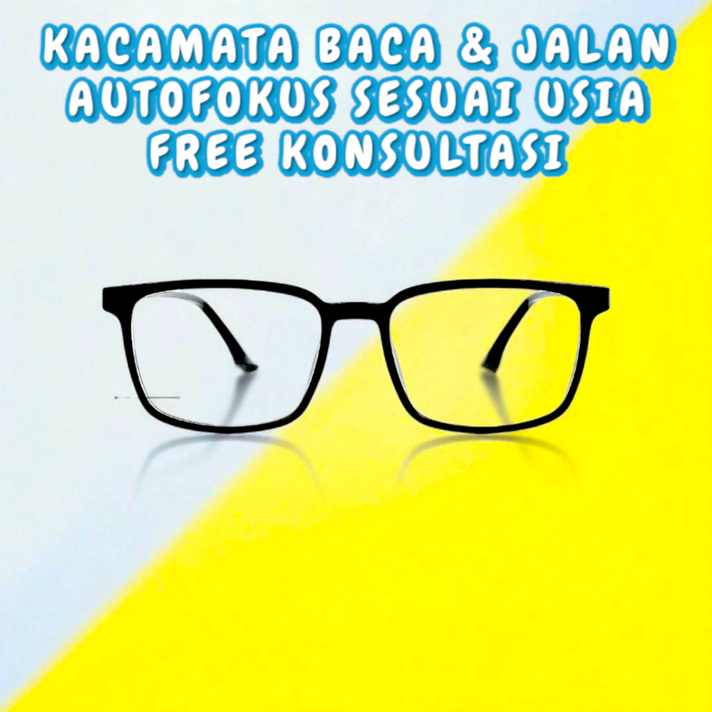 Kacamata Baca dan Jalan Plus Double MultiFungsi / Kacamata Plus Baca & Jalan