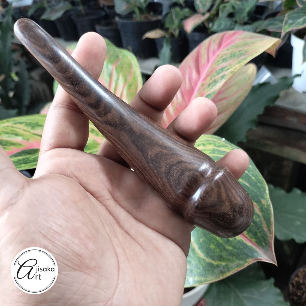 AJISAKA_ART | pipa once / once cangklong unik dan antik kayu kalimosodo