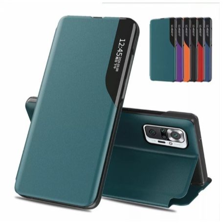[ Flip Case Infinix Hot 60i / Smart 10 / Smart 10+ ] FLIP COVER SMART VIEW / CASE BUKU LEATHER / CAS